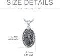 wholesale 925 Sterling Silver Zeus Pendant Ancient Greece Mythology Necklace for Men & Women Gift -0-2