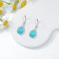 wholesale Sterling Silver Celtic Filigree Teardrop Leverback Earrings for Women Mom Gift-0-7