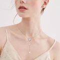 wholesale 925 Sterling Silver Shell Pendant Necklace Wholesale With Pearls-0-3