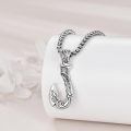wholesale 925 Sterling Silver Hawaiian Hook Necklace Pendant For Women Men-0-2
