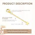 wholesale 14K Gold (Au585) Hypoallergenic Nickel-Free Jewelry Extender Chain 1/2/3 Inch with Lobster Clasp-0-1