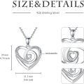wholesale 925 Sterling Silver Moissanite Necklace - Hypoallergenic, Nickel-Free, Lead-Free, High Polish, Brilliant Cut, Hand-Inlaid, Gift Box-0-4