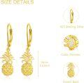 wholesale 925 Sterling Silver Pineapple Drop Earring for Women Gift-0-3