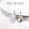 wholesale Sterling Silver Austrian Crystal Hypoallergenic Leverback Earrings Women s Gift-0-47