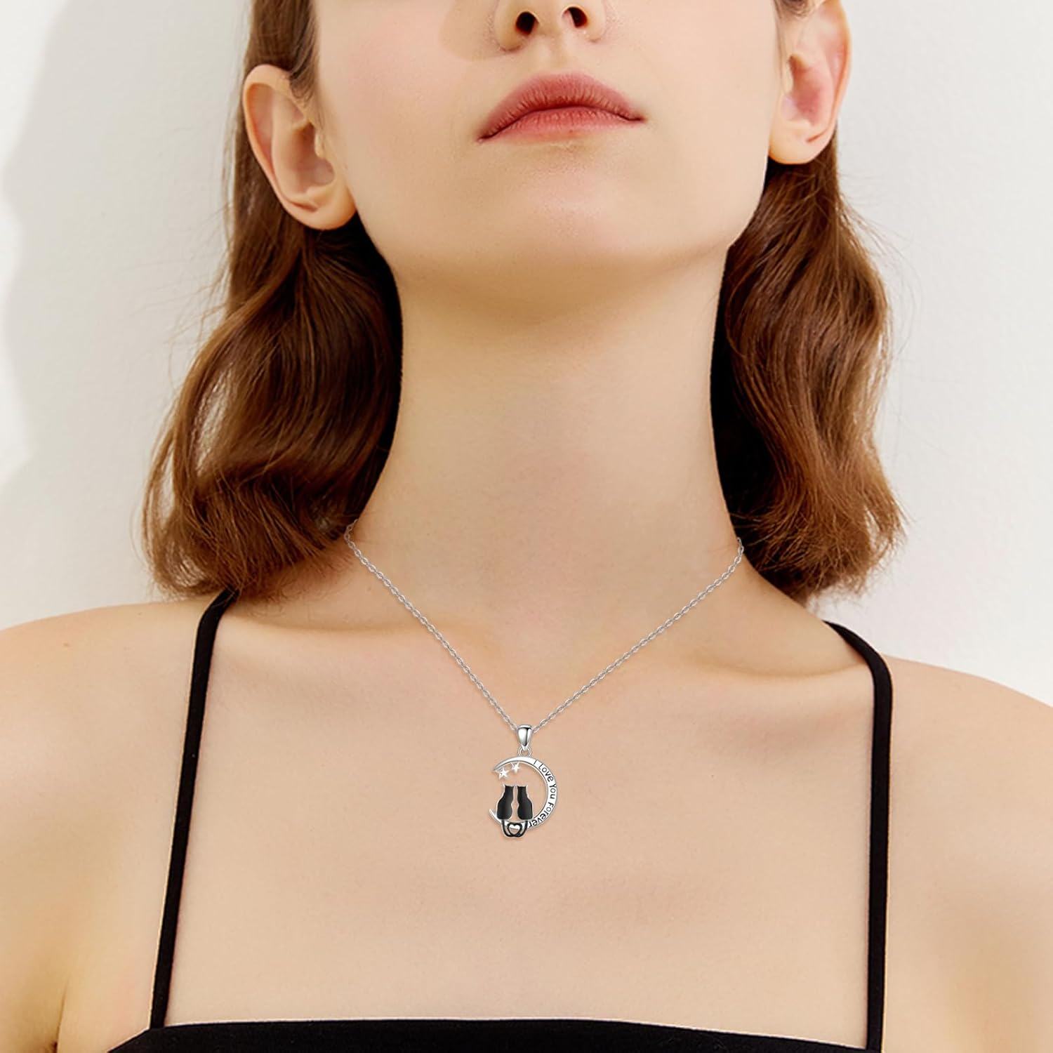 Sterling Silver Abalone Phoenix Pendant Necklace for Women-0-4