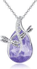 wholesale 925 Sterling Silver Dragonfly Necklace for Women, Hypoallergenic Lead-Free Gift for Nature Lovers, Mother's Day, Anniversary, Birthday-0-0