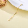 wholesale 925 Sterling Silver Plated 14k Yellow Gold 2 3 4 Necklace Chain Extender Dainty Strong Removable Jewelry Extension for Necklaces & Bracelets-0-29