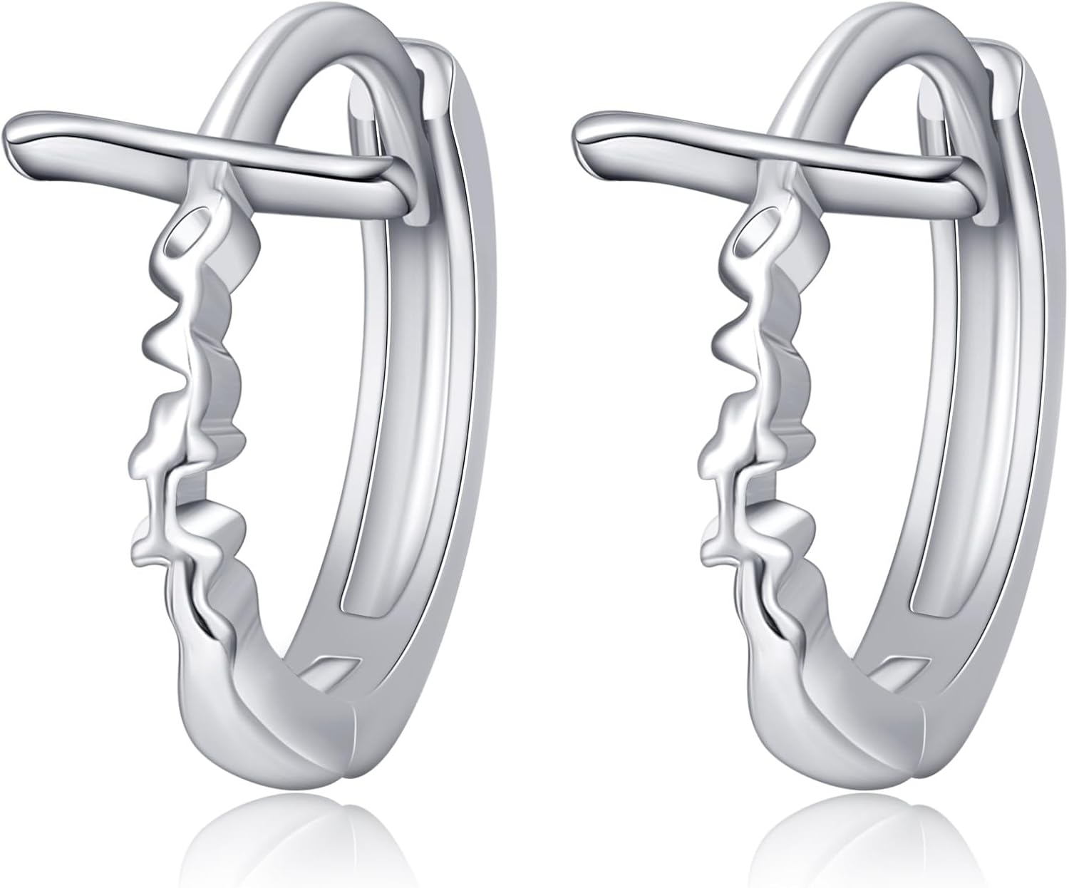 wholesale 925 Sterling Silver Hoop Earrings Minimalist  for Her-0-0