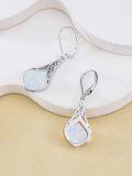 wholesale Sterling Silver Celtic Teardrop Drop Earrings Jewelry Gifts for Women-0-50