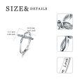 TOUPOP Sterling Silver Infinity Cross Celtic Knot Ring Irish Christian Jewelry-0-1