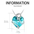 TOUPOP Sterling Silver Crystal Stethoscope Necklace Nursing Jewelry Gifts-0-5