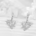 wholesale 925 Sterling Silver Turtle Moonstone Teardrop Earring Sets Wholesale Sea Life s for Her-0-3