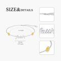 wholesale 925 Sterling Silver Sunflower Faith Bracelet for Women-0-4