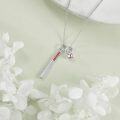 wholesale 925 Sterling Silver Baseball Bat & Ball Charm Pendant Necklace s for Women and Men-0-3