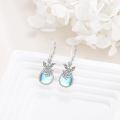 wholesale 925 Sterling Silver Phoenix Earrings-0-2