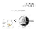 wholesale 925 Sterling Silver French Bulldog Hoop Earrings Wholesale Sleepy Dog Charm Jewelry-0-13