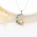 wholesale 925 Sterling Silver Moonstone Bunny Pendant Necklace - Gifts for Women/Mom/Sister-0-2