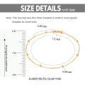 wholesale 18K Gold Bead Thin Chain Bracelet for Women Real Gold Jewelry-0-2