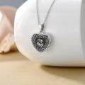 wholesale 925 Sterling Silver Locket Pendant With Photo Insertion-0-1