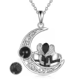 TOUPOP Sterling Silver Crystal Sisters Necklace For 3-0-0