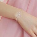 wholesale Sterling Silver Cubic Zirconia Stethoscope Bracelet for Nurses Doctors Medical Students-0-3
