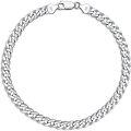 wholesale Sterling Silver Cuban Link 5mm 7mm Curb Chain Bracelet for Men Women-0-6