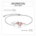 wholesale 925 Sterling Silver Fox Charm Bracelet-0-4