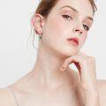 wholesale 925 Sterling Silver Green Malachite Teardrop Leverback Earrings-0-3