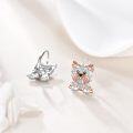 wholesale 925 Sterling Silver Yorkie Dog Leverback Earrings – Hypoallergenic Nickel-Free Gift for Dog Lovers-0-3