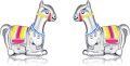wholesale 925 Sterling Silver Colorful Alpaca Stud Earrings Gift for Women Girls Mother's Day Jewelry Accessories-0-0