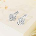 wholesale 925 Sterling Silver Celtic Knot Drop Earrings With Intricate Weaving Design-0-3