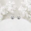 wholesale 925 Sterling Silver Basketball 23 Stud Earrings Sporty Gift for Her-0-2