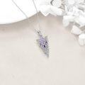 wholesale Sterling Silver Stone Arwen Evenstar Pendant Necklace LOTR Inspired Jewelry Gift for Women Men Teens Mothers Day-0-21