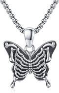 wholesale 925 Sterling Silver Ribcage Pendant Necklace Gothic Charm s for Her-0-0
