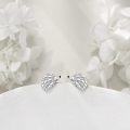 wholesale 925 Sterling Silver Hedgehog Stud Earrings - Adorable Animal  for Women Girls-0-1