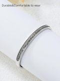 wholesale Sterling Silver Celtic Strength Mantra Cuff Bracelet Poiuy Inspirational Jewelry Gift-0-40