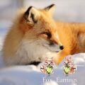 wholesale 925 Sterling Silver Pink Crystal Love Heart Fox Stud Earrings for Girls and Women-0-24