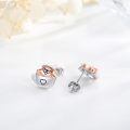 wholesale 925 Sterling Silver Cute Otter Charm Pendant For Bracelets Necklaces Jewelry Making-0-2