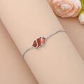 wholesale  Sterling Silver Hexagon Gemstone Bracelet for Women Fine Jewelry Gift -0-40
