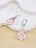 wholesale 925 Sterling Silver Teardrop Drop Earrings Wholesale With Celtic Knots-0-26