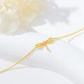 TOUPOP 14K Gold Crystal Dragonfly Bracelets For Women-0-1