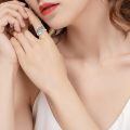 wholesale 925 Sterling Silver Mushroom Ring Adjustable Vintage Nature Jewelry for Women-0-1