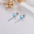 wholesale 925 Sterling Silver Lightning Bolt Cloud Stud Earrings for Women Girls Teens-0-2