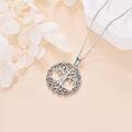 wholesale 925 Sterling Silver Tree of Life Pendant Necklace Norse s for Her Him-0-4