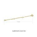 wholesale 925 Sterling Silver Plated 14k Yellow Gold 2 3 4 Necklace Chain Extender Dainty Strong Removable Jewelry Extension for Necklaces & Bracelets-0-34