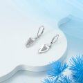 wholesale 925 Sterling Silver Harp Leverback Drop Earrings - Music  for Women-0-2