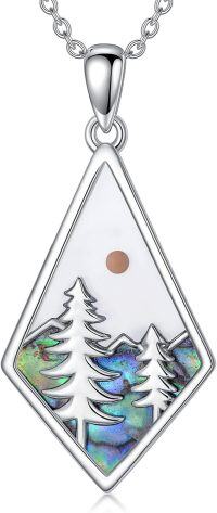 wholesale Sterling Silver Mustard Seed Compass Nurse Pendant Necklace w Birthstone Animal Jewelry Gift for Women-Mustard Seed -2