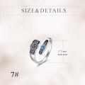 wholesale Sterling Silver Adjustable Ring for Women Fashion Jewelry Gift for Wife Darling-0-5