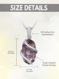 wholesale Sterling Silver Gemstone Dainty Pendant Necklace for Women Mom Gift-0-146