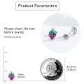 wholesale 925 Sterling Silver Grape Stud Earrings-0-4